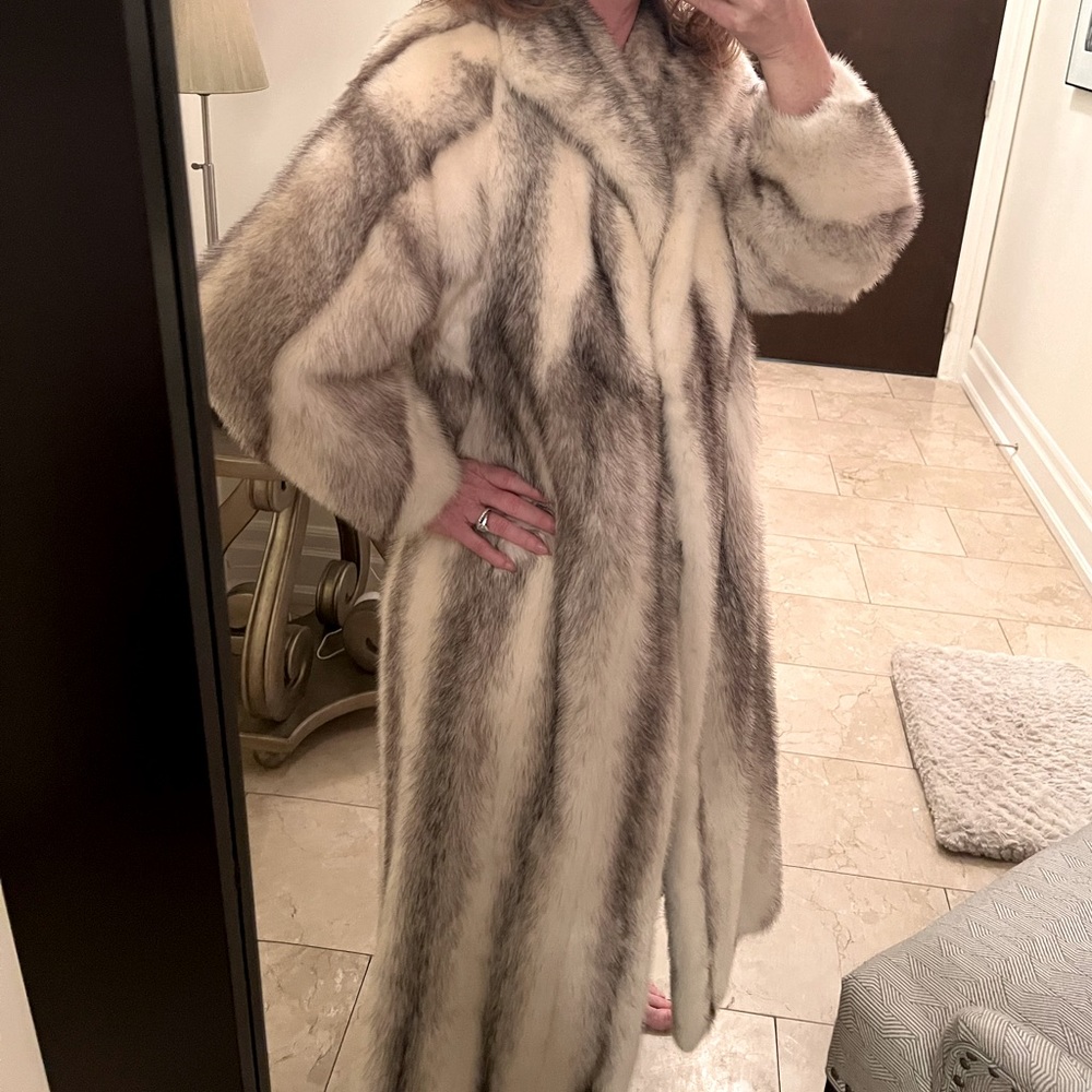Mob Wife Authentic Full Length Fur Coat